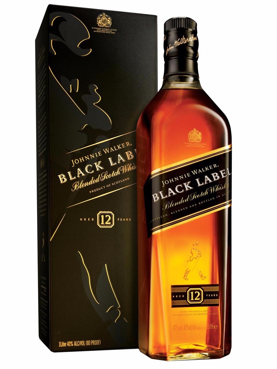 Johnnie Walker Black Label litro