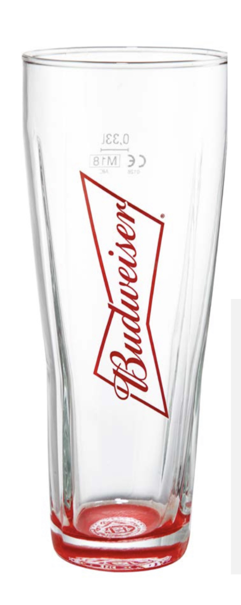 Vaso Budweiser 