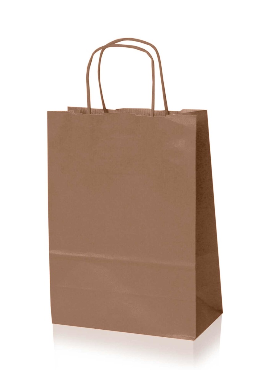 Bolsas Papel Kraft para 2 botellas 