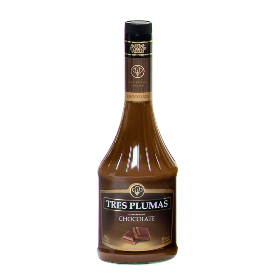 Licor Tres Plumas Chocolate 