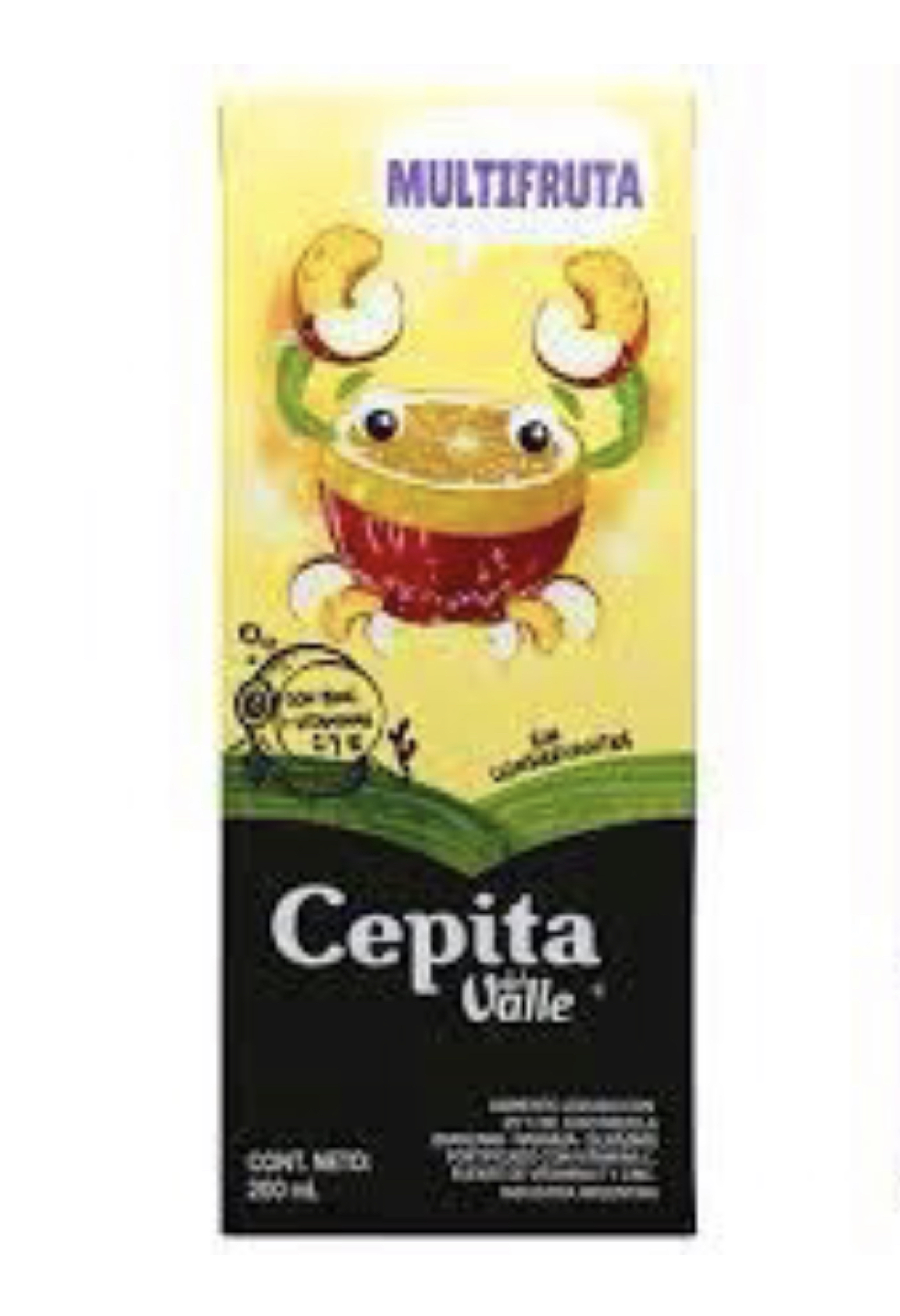 Cepita 24 x 200cc multifruta 