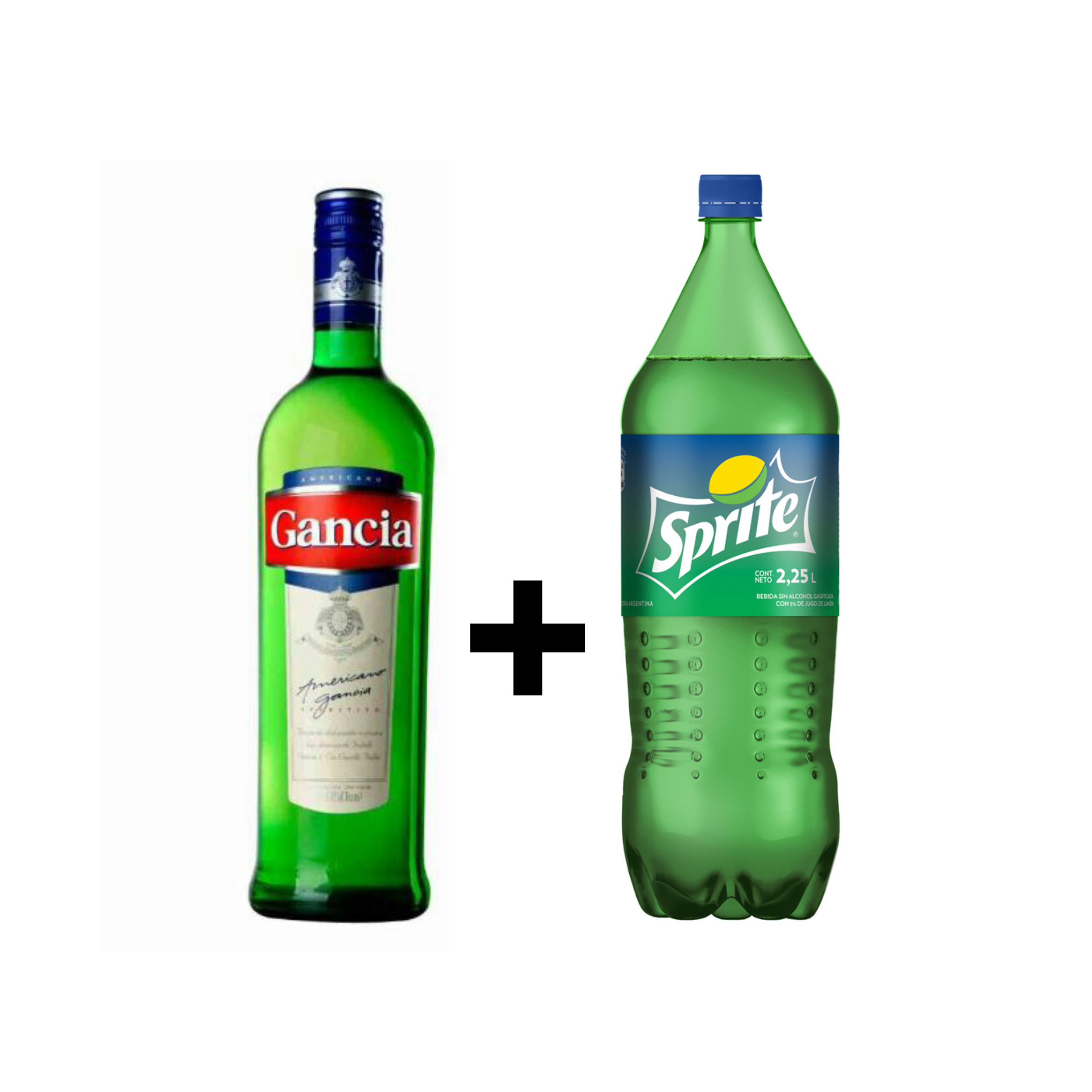 Combo Gancia + Sprite 1.750cc