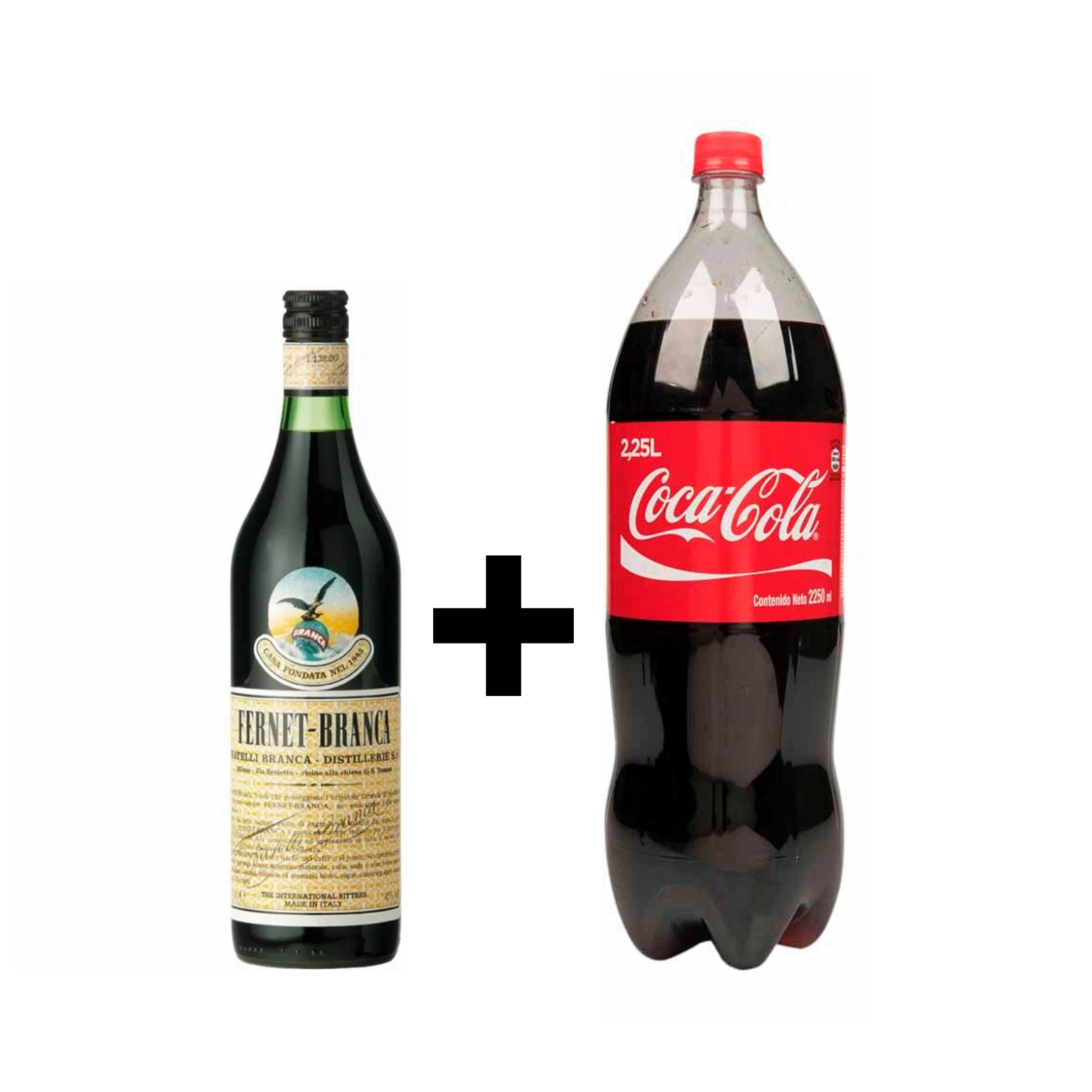 Combo Fernet Branca 750 + Coca 2.250