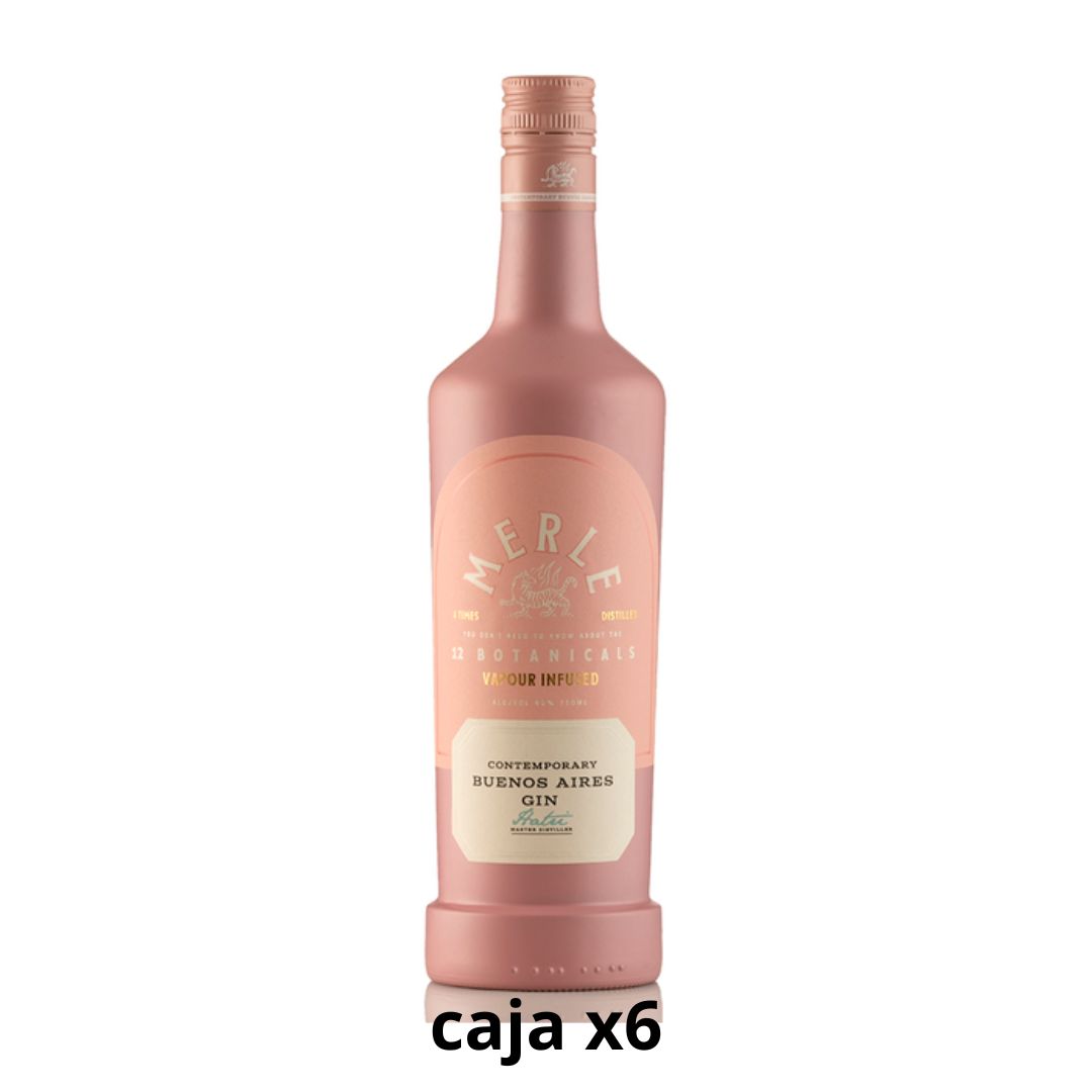 Caja Gin Merle x6