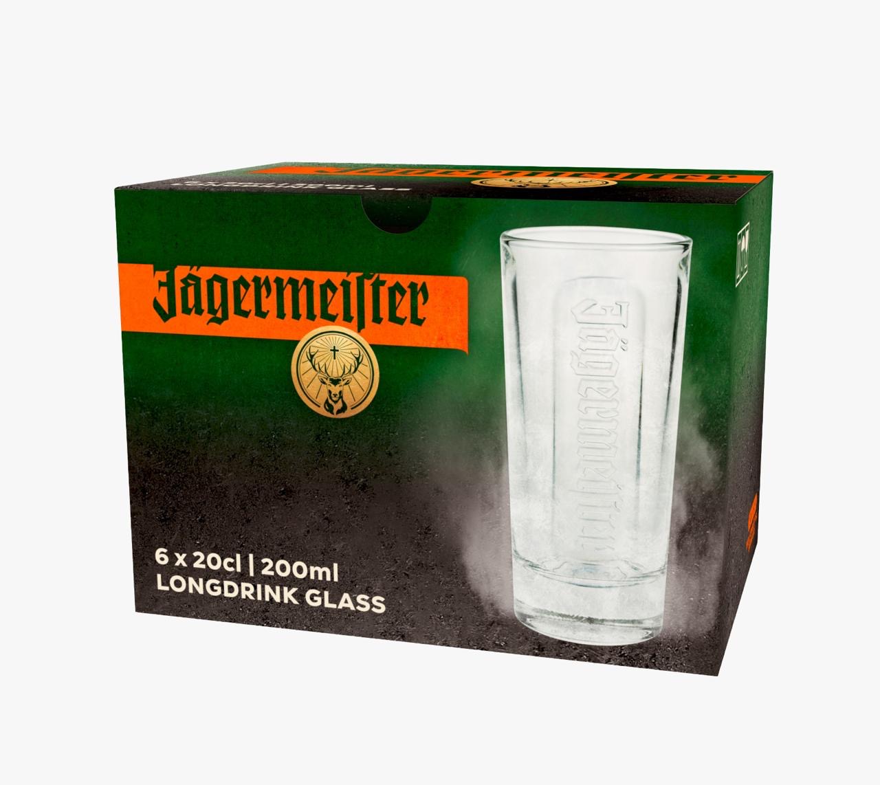 Vaso Jagermeister x 6